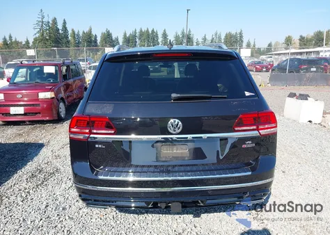 2019 Volkswagen Atlas 3.6L V6 Sel R-Line from USA, damaged, VIN 1V2RR2CA5KC565146